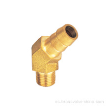 Brass 45 grados Codo masculino